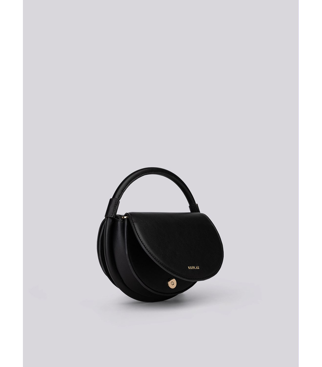 ラウンドミニハンドバッグ 詳細画像 ブラック 6